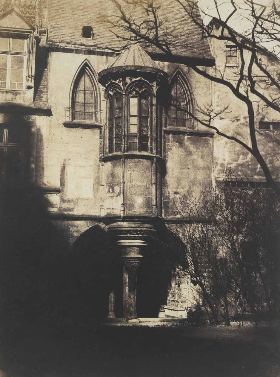 Hotel de Cluny, Pariisi, n. 1851 tekijältä Gustave Le Gray