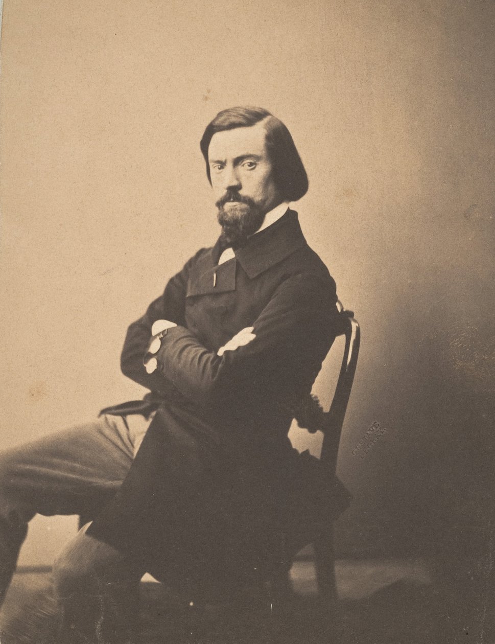 Pitre-Chevalierin muotokuva, n. 1853. tekijältä Gustave Le Gray