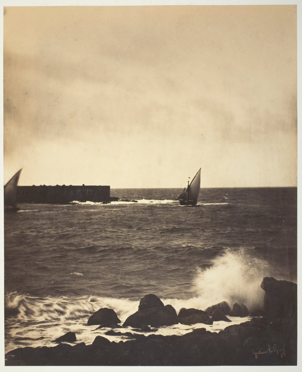 Breaking Wave tekijältä Gustave Le Gray