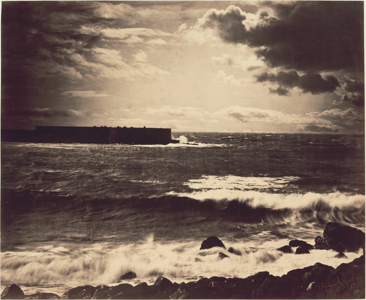 Suuri aalto, Sète tekijältä Gustave Le Gray