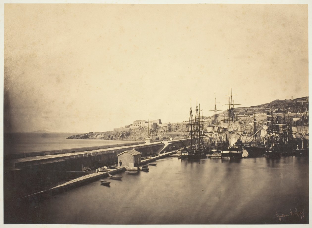Sèten laituri tekijältä Gustave Le Gray