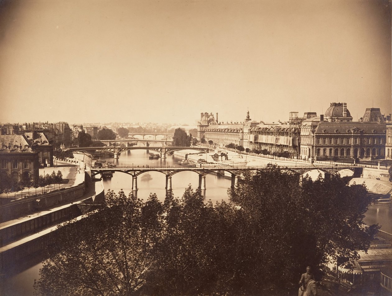 [Näkymä Seine-joelle, Pariisi], 1857. tekijältä Gustave Le Gray