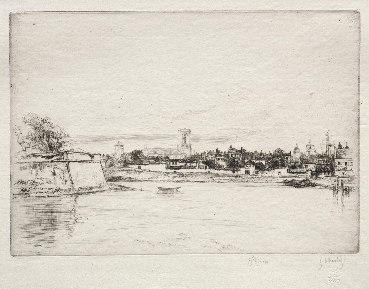 Le Petit St. Eloi, La Rochelle. tekijältä Gustave Leheutre