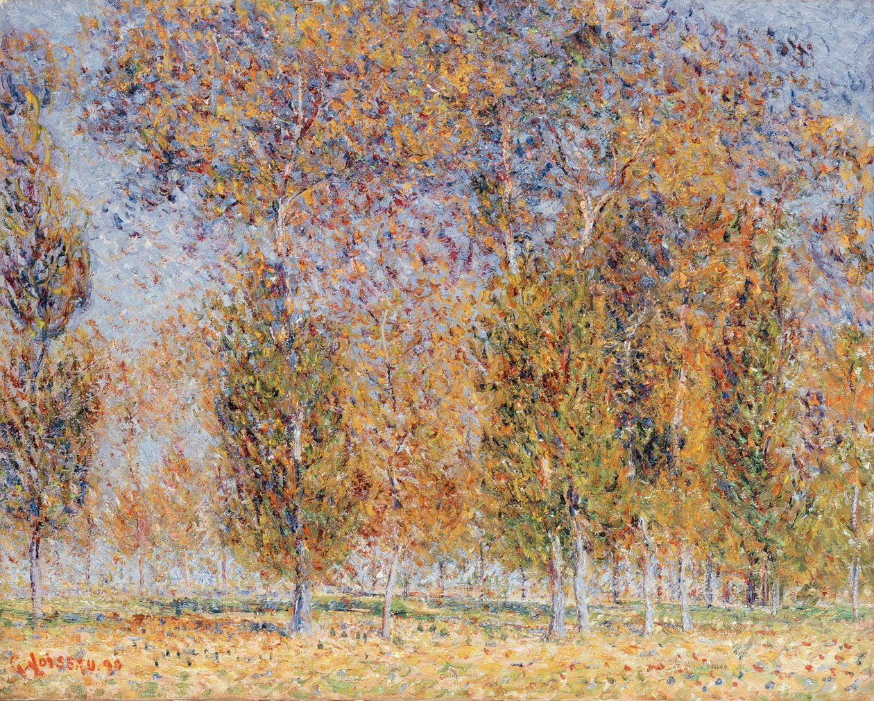 Autumn Impression, Saint-Cyr-Du-Vaudreuil, 1899 tekijältä Gustave Loiseau