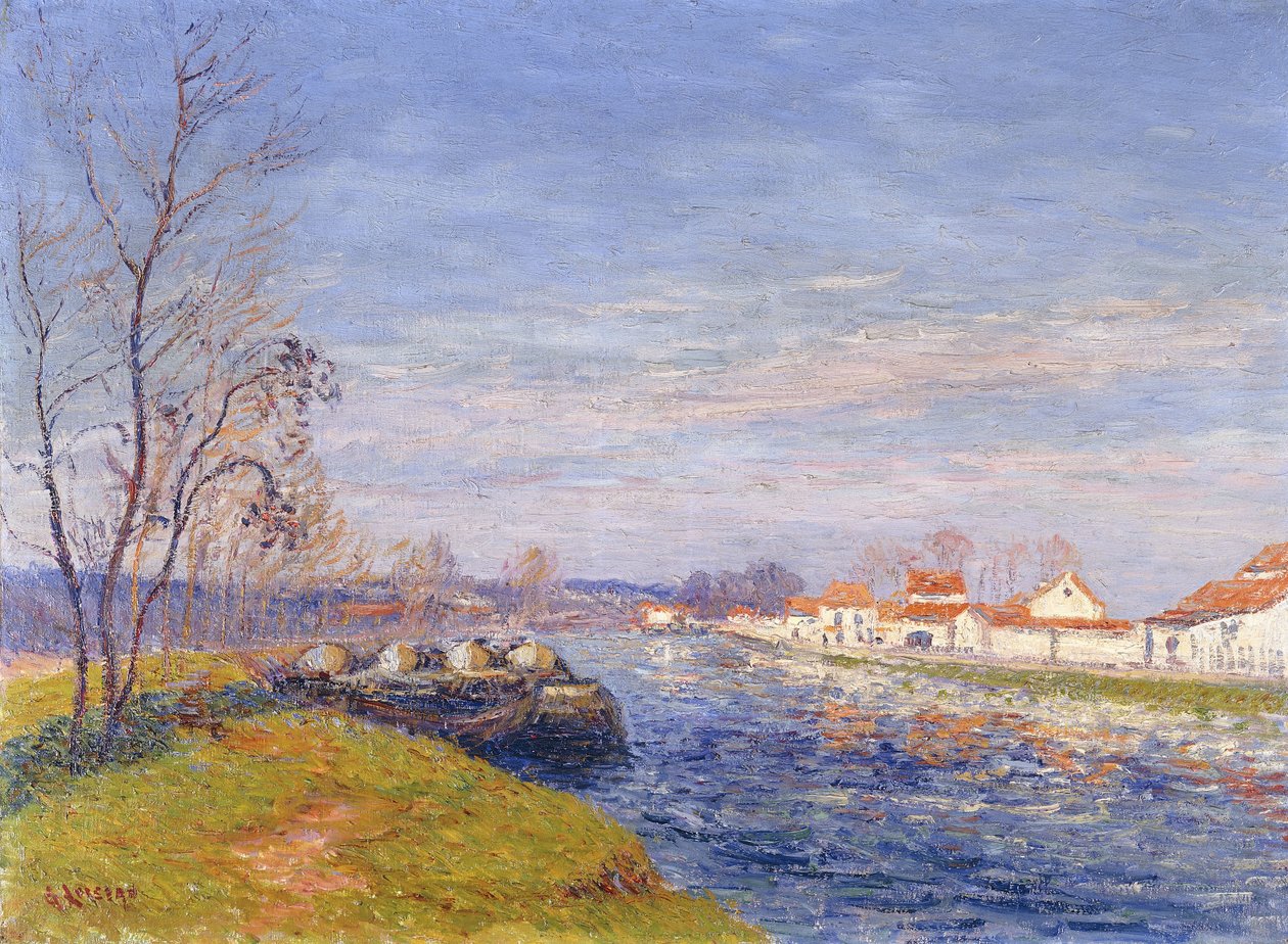 St. Äidit, Moret-sur-Loing tekijältä Gustave Loiseau