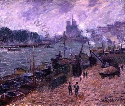 Henri IV:n silta (öljy kankaalle) tekijältä Gustave Loiseau