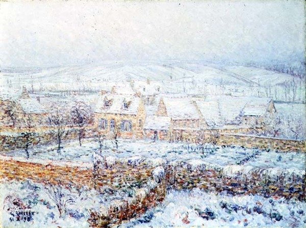 Seinen laakso tekijältä Gustave Loiseau