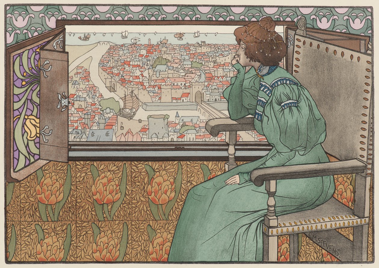 Solveig, noin 1897. tekijältä Gustave Max Stevens