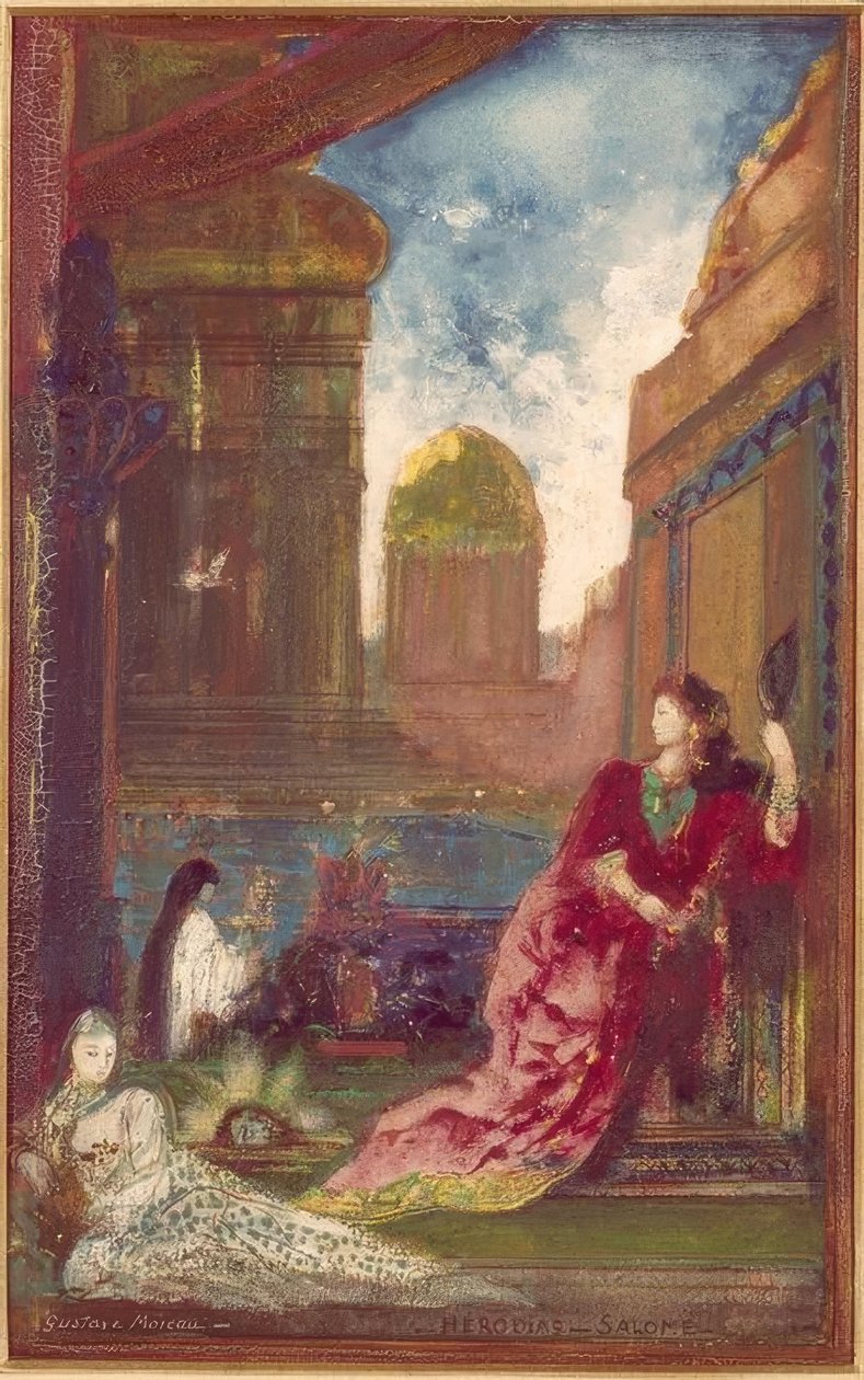 Herodias ja Salome tekijältä Gustave Moreau