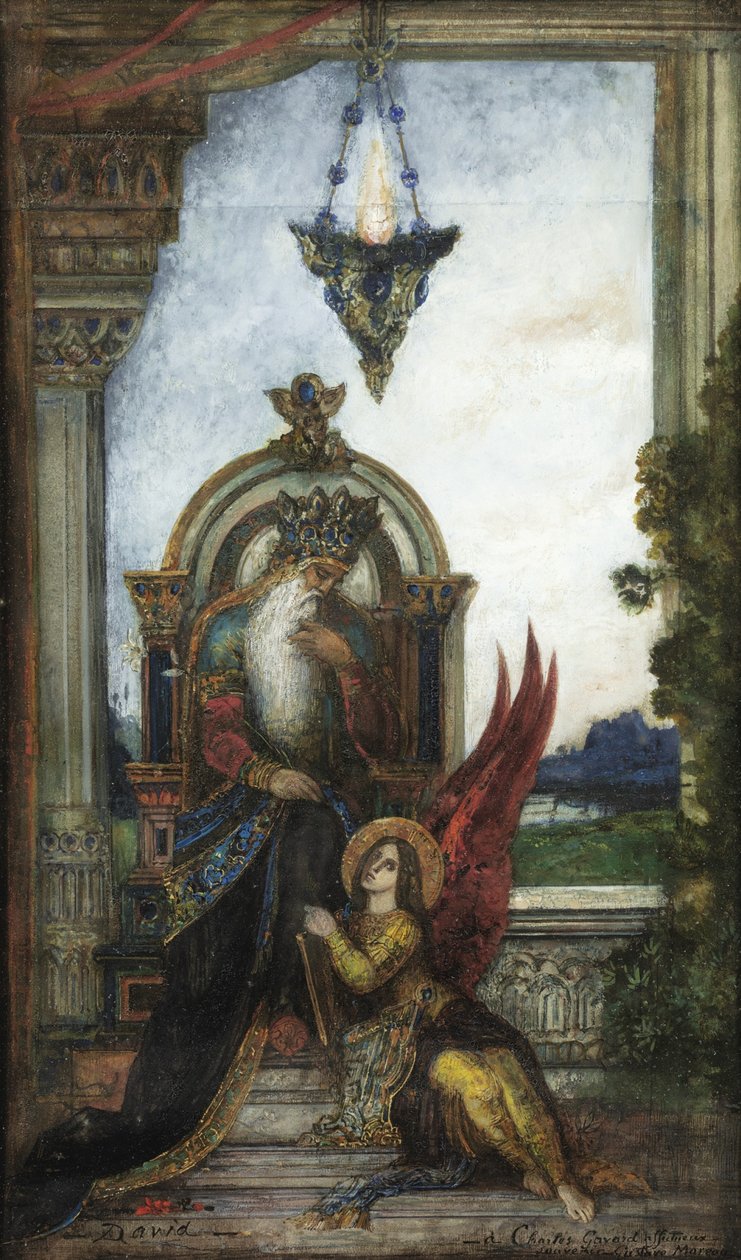 Kuningas Daavid tekijältä Gustave Moreau
