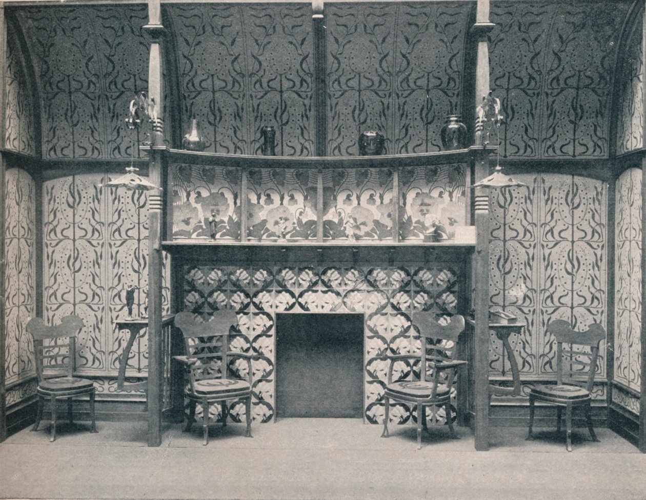 Inglenook suunnitellut G. Serrurier, 1898 tekijältä Gustave Serrurier Bovy