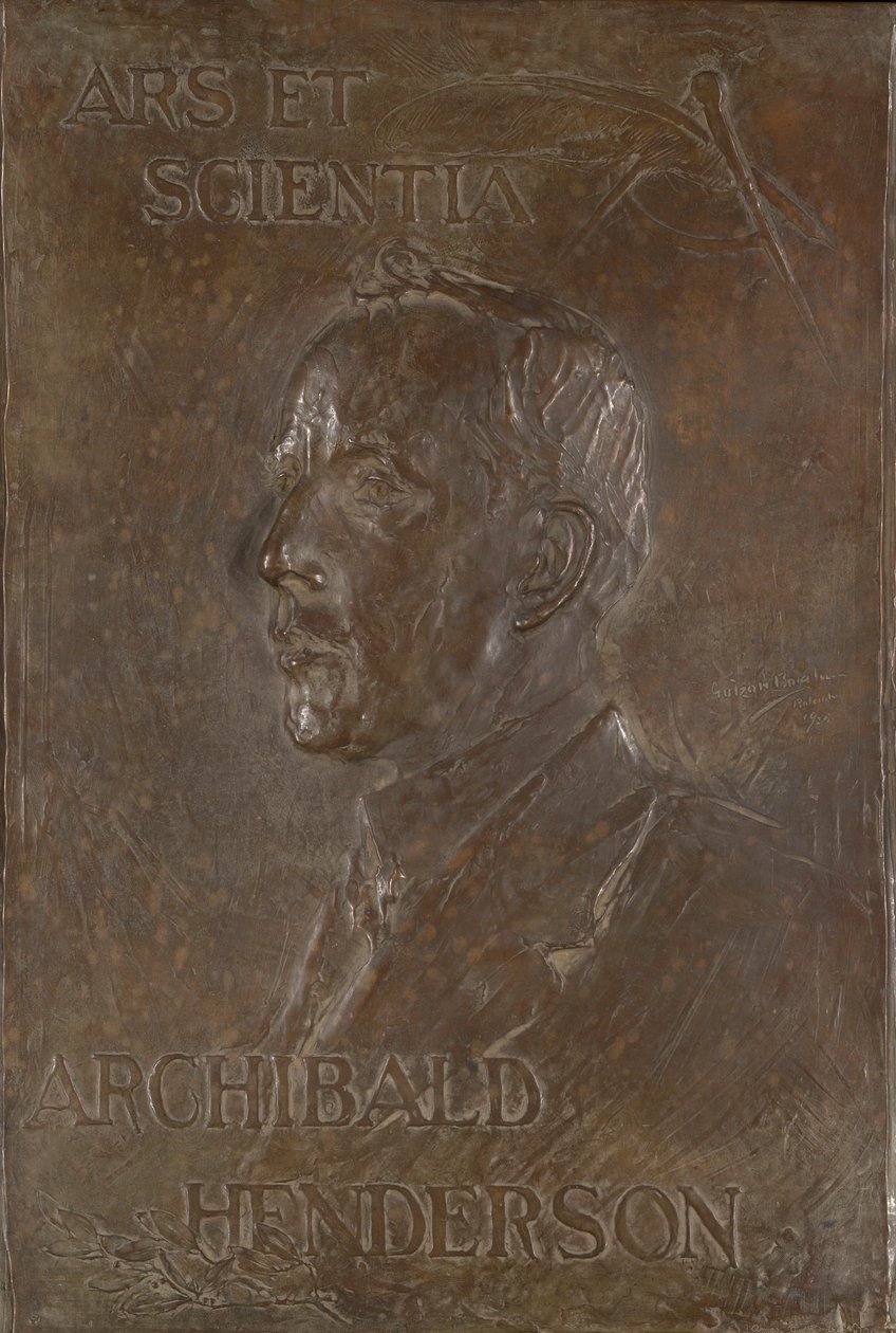 Archibald Henderson 1877-1963 tekijältä Gutzon Borglum