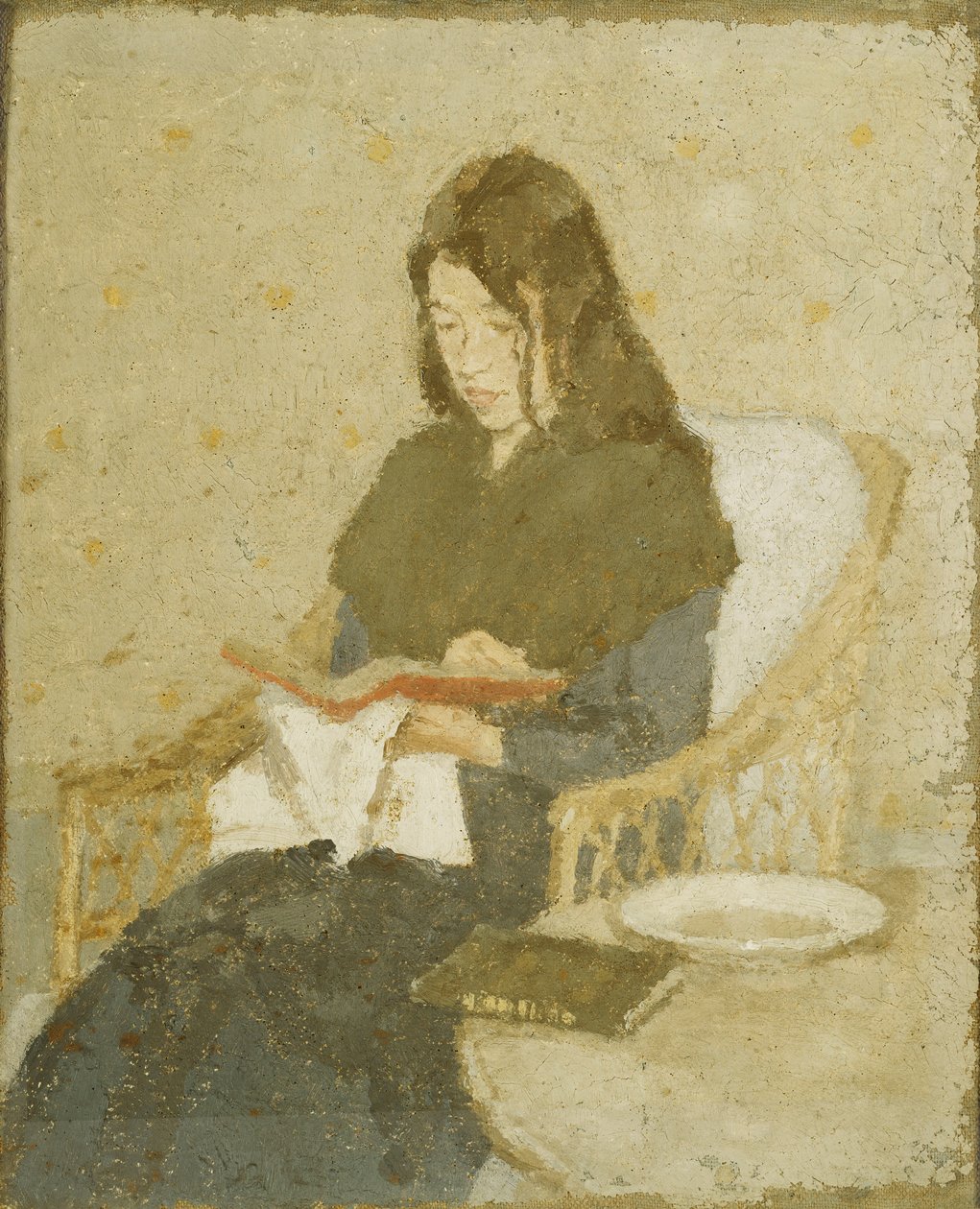 Istuva nainen, 1919-1926 tekijältä Gwen John