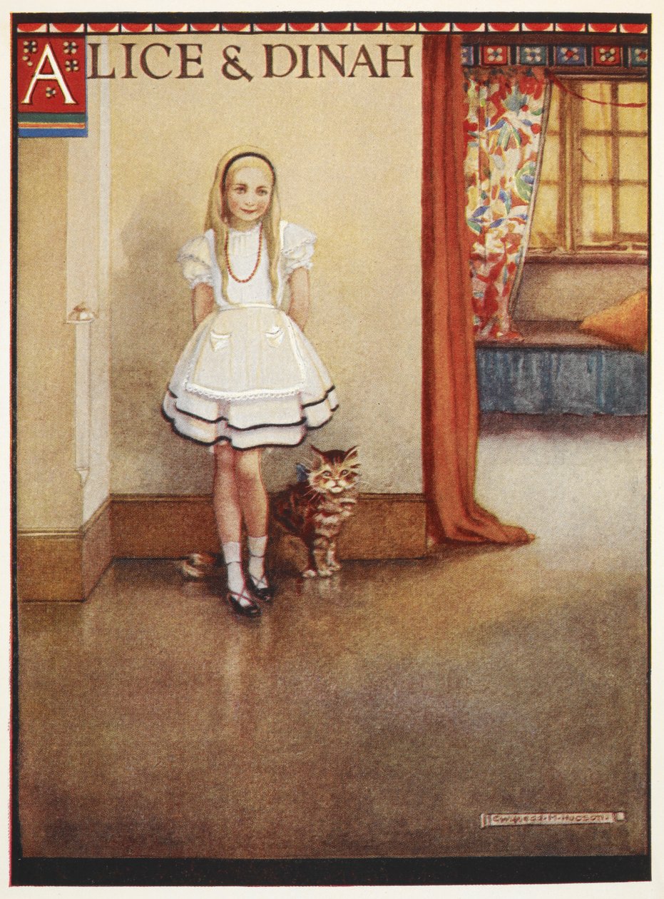 Alice ja Dinah-kissa tekijältä Gwynedd M. Hudson