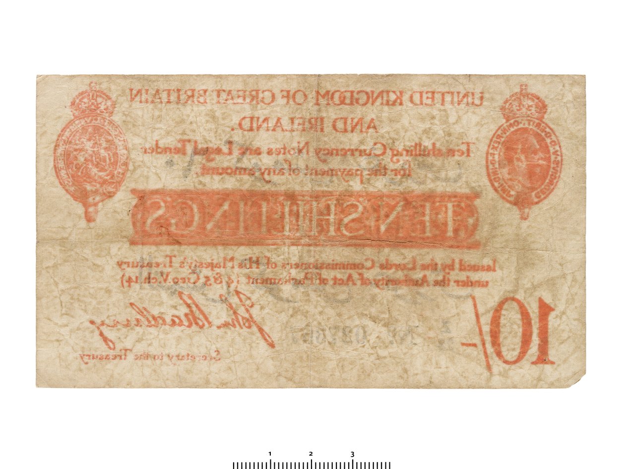 Yhdistyneen kuningaskunnan seteli, 1915 tekijältä HM Treasury