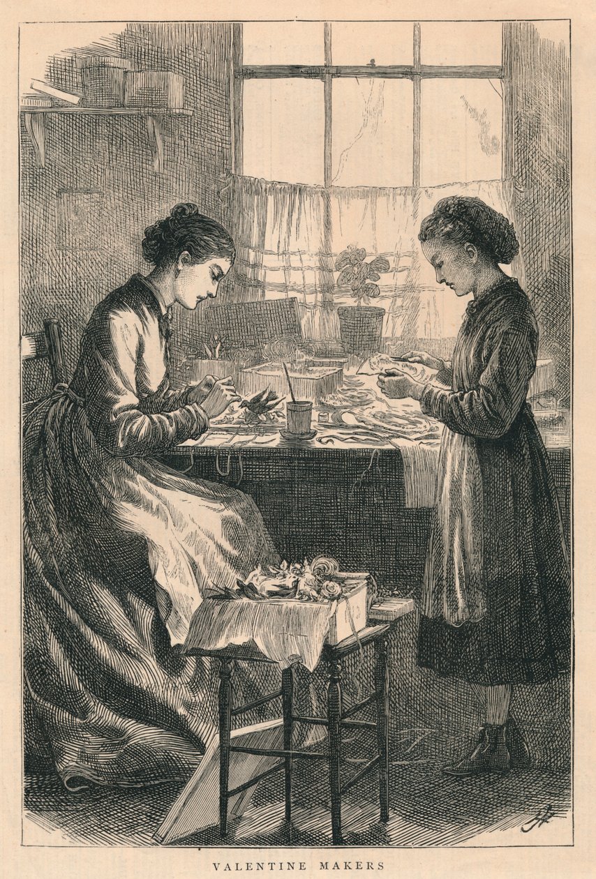 Valentine Makers, 1875. tekijältä H. Johnson