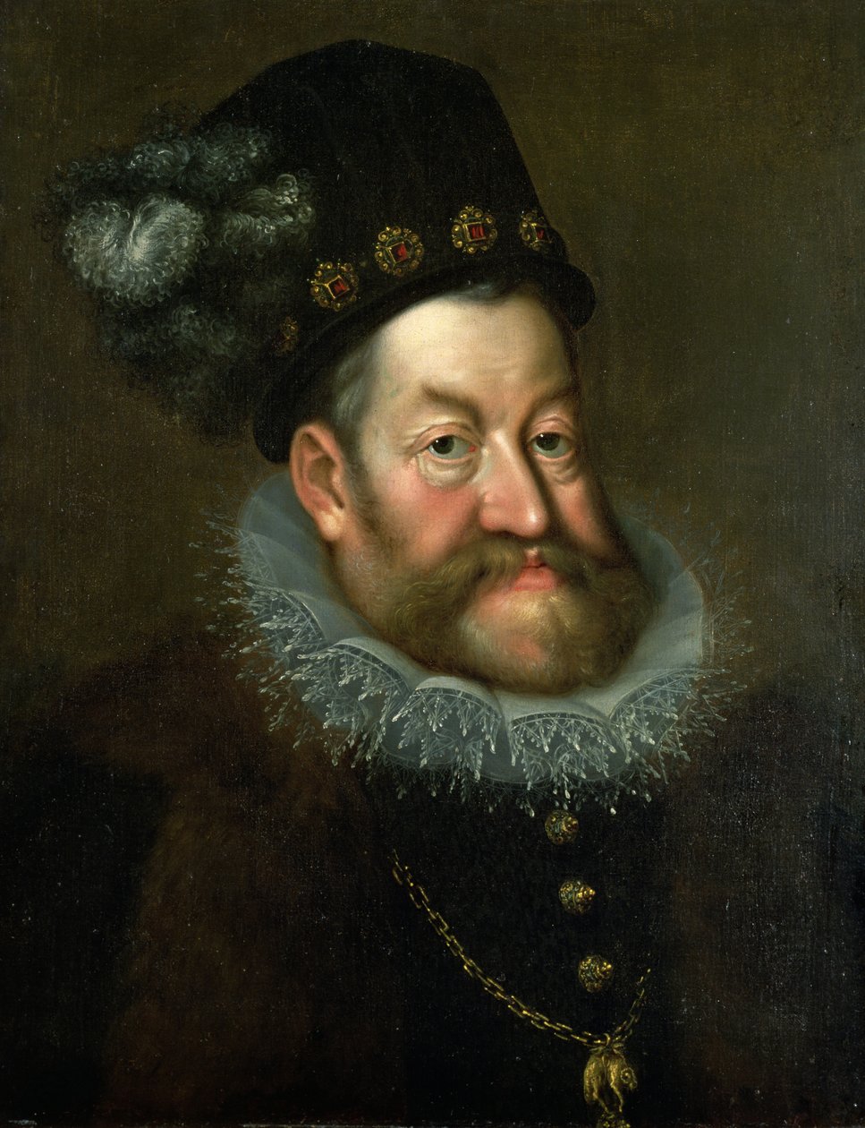 Rudolf II (1552-1612), 1600-3 tekijältä Hans von Aachen