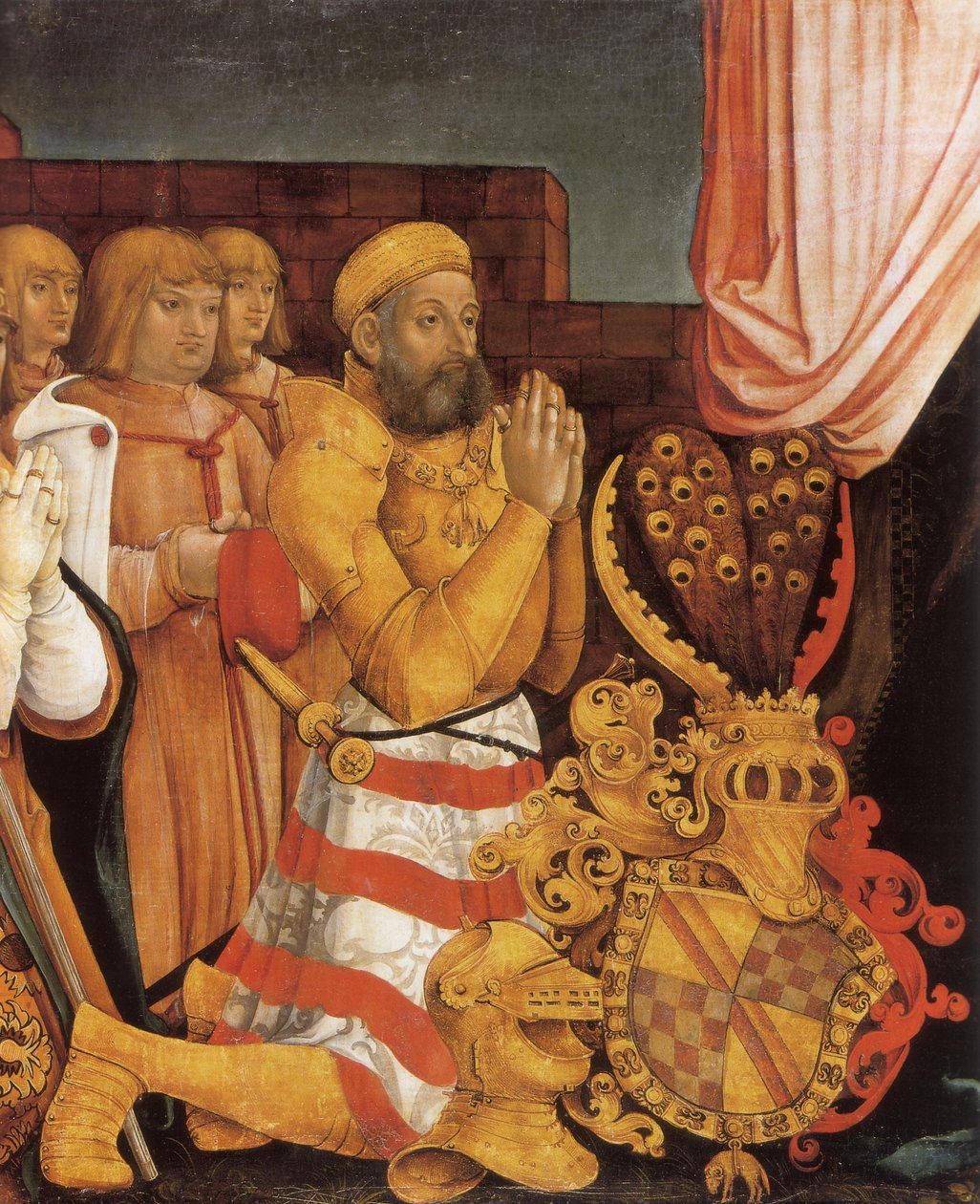 Markgraf Christoph I. von Baden tekijältä Hans Baldung Grien