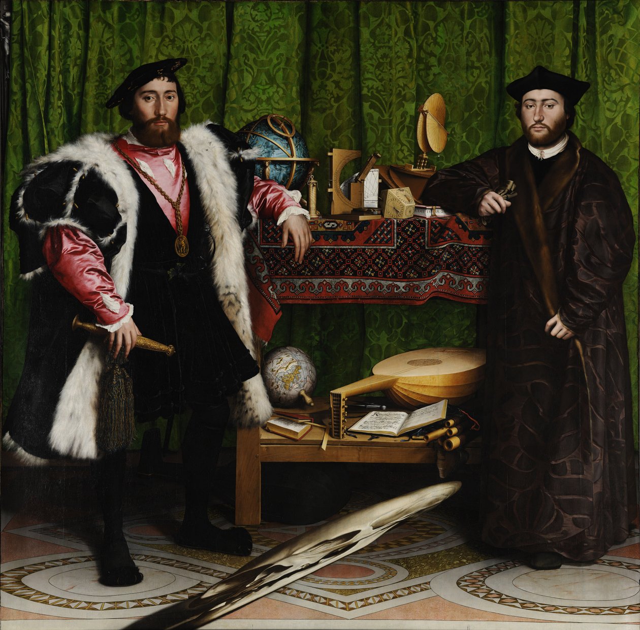 Suurlähettiläät tekijältä Hans Holbein der Jüngere