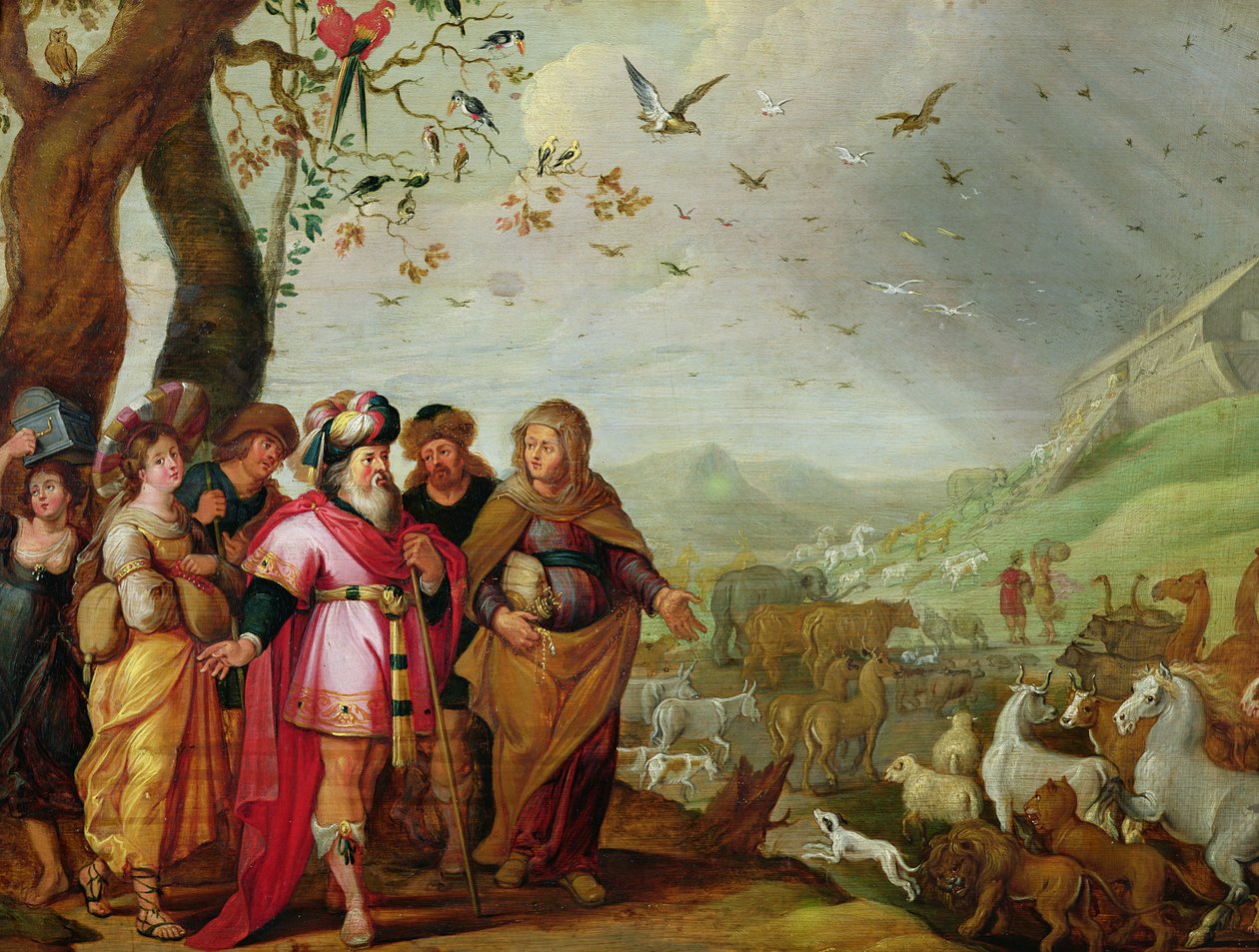 Nooan arkki tekijältä Hans III Jordaens