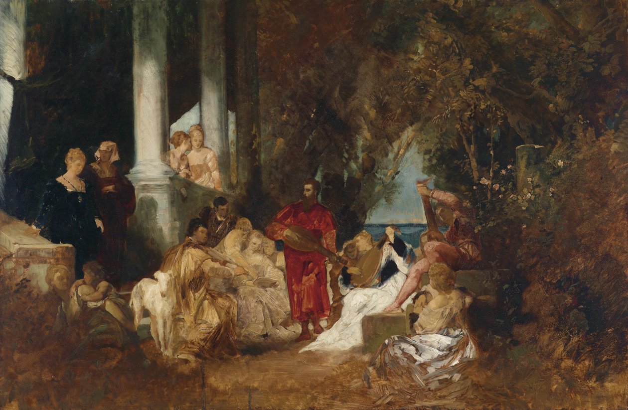 Musiikillinen viihde tekijältä Hans Makart