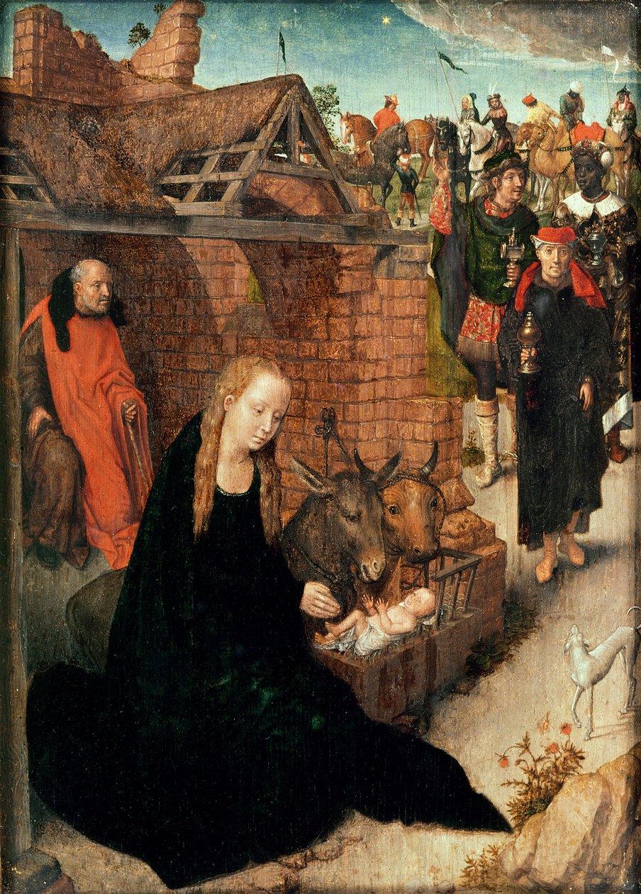 Syntymä tekijältä Hans Memling
