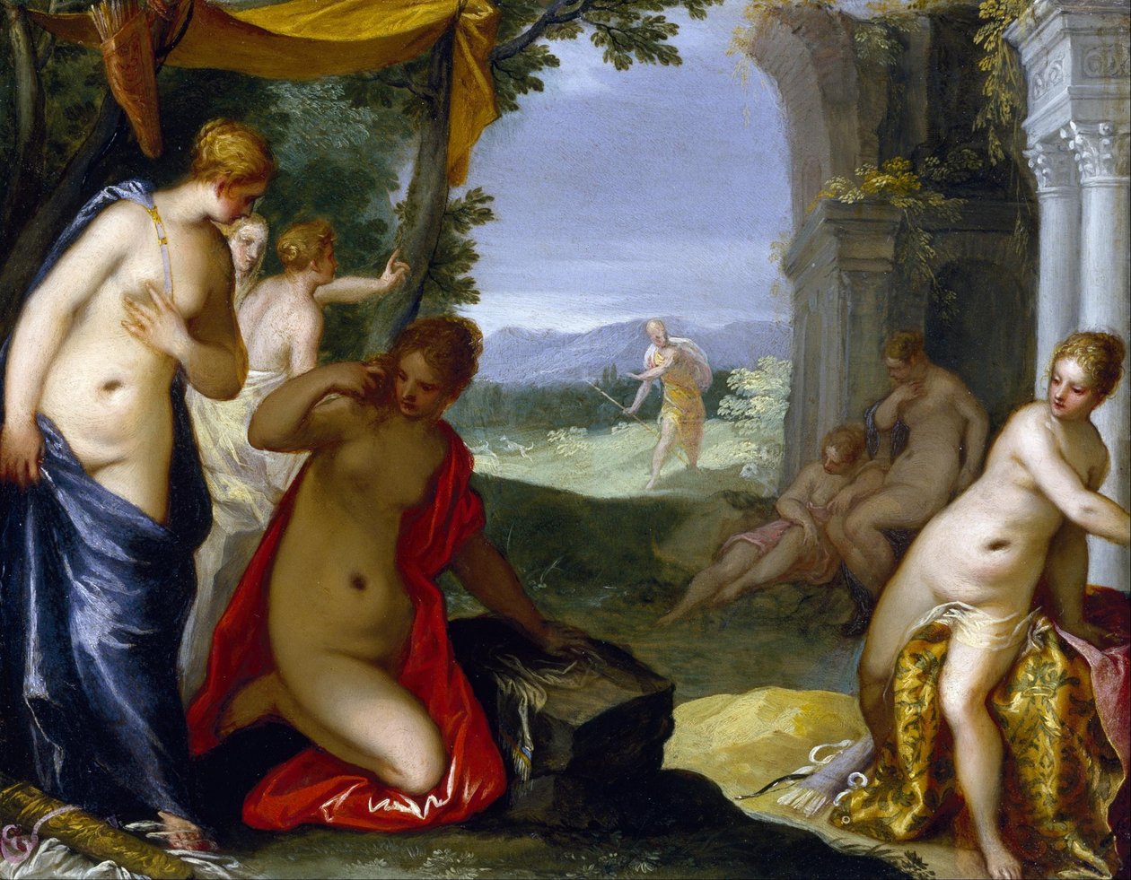 Diana ja Actaeon tekijältä Hans Rottenhammer