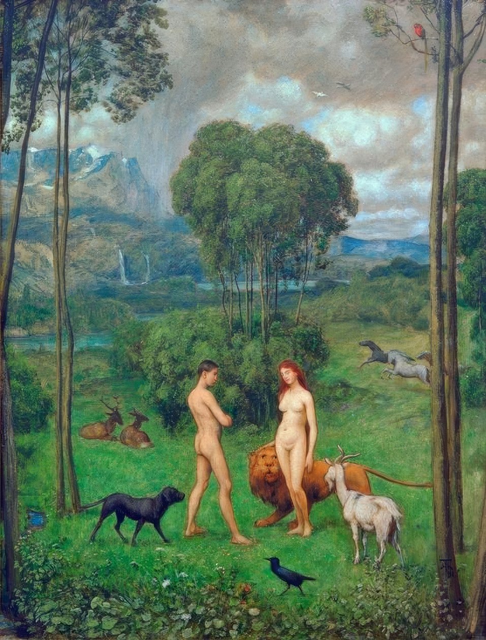 Olen Paradies tekijältä Hans Thoma