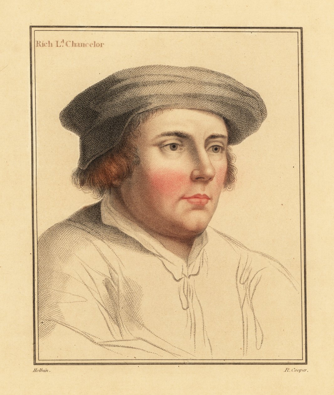 Sir Richard Rich tekijältä Hans (after) Holbein the Younger