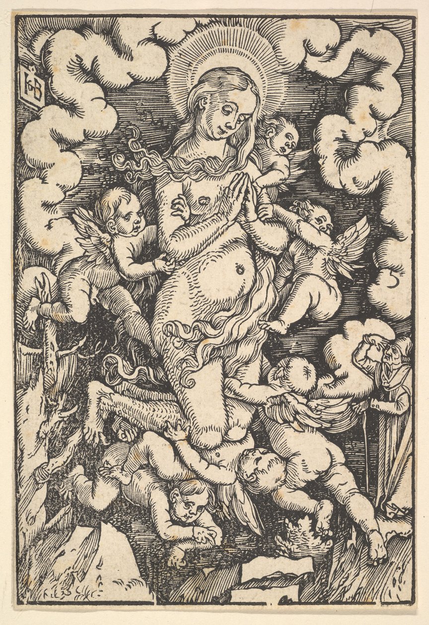 Pyhä Maria Magdaleena, n. 1512. tekijältä Hans Baldung