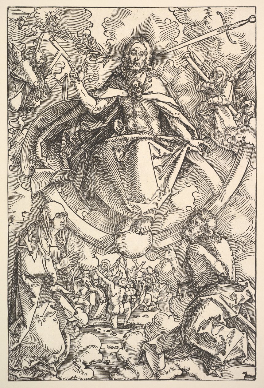 Viimeinen tuomio, 1505. tekijältä Hans Baldung