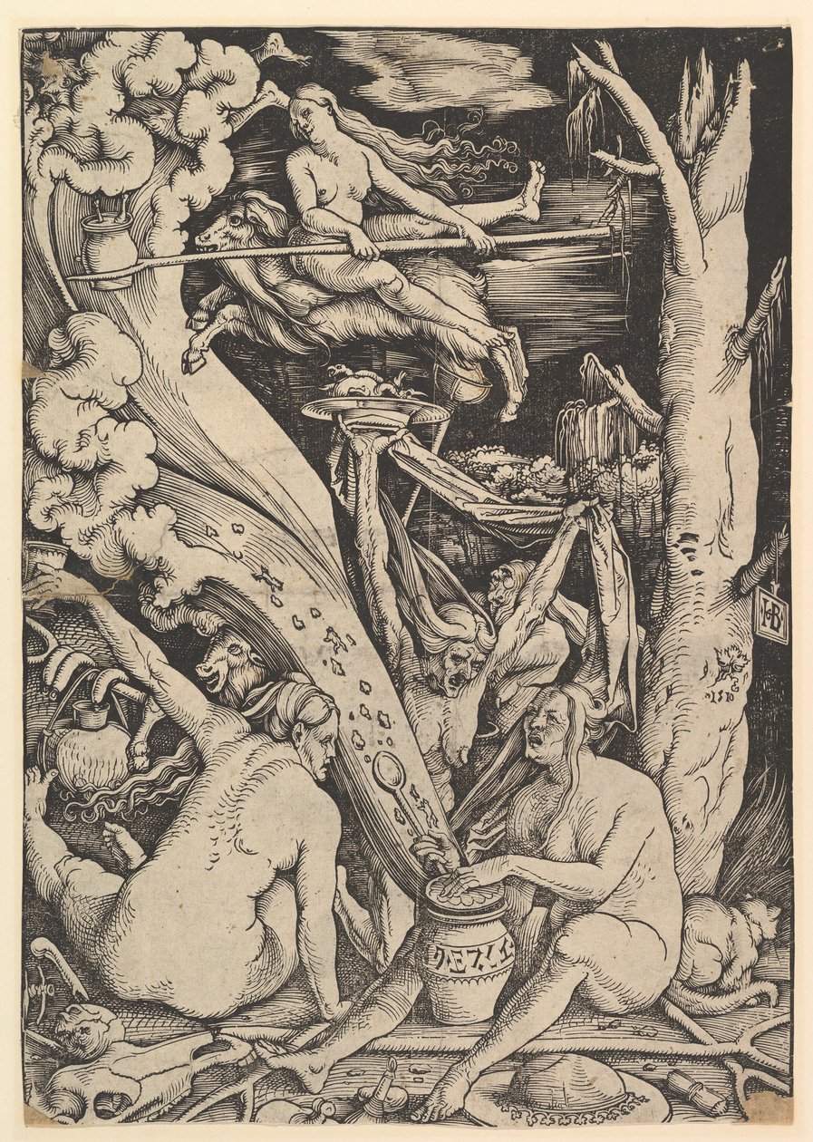 Noidat, 1510. tekijältä Hans Baldung