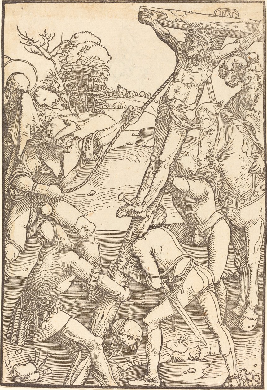 Kristus Ristillä ylösnoussut tekijältä Hans Baldung Grien