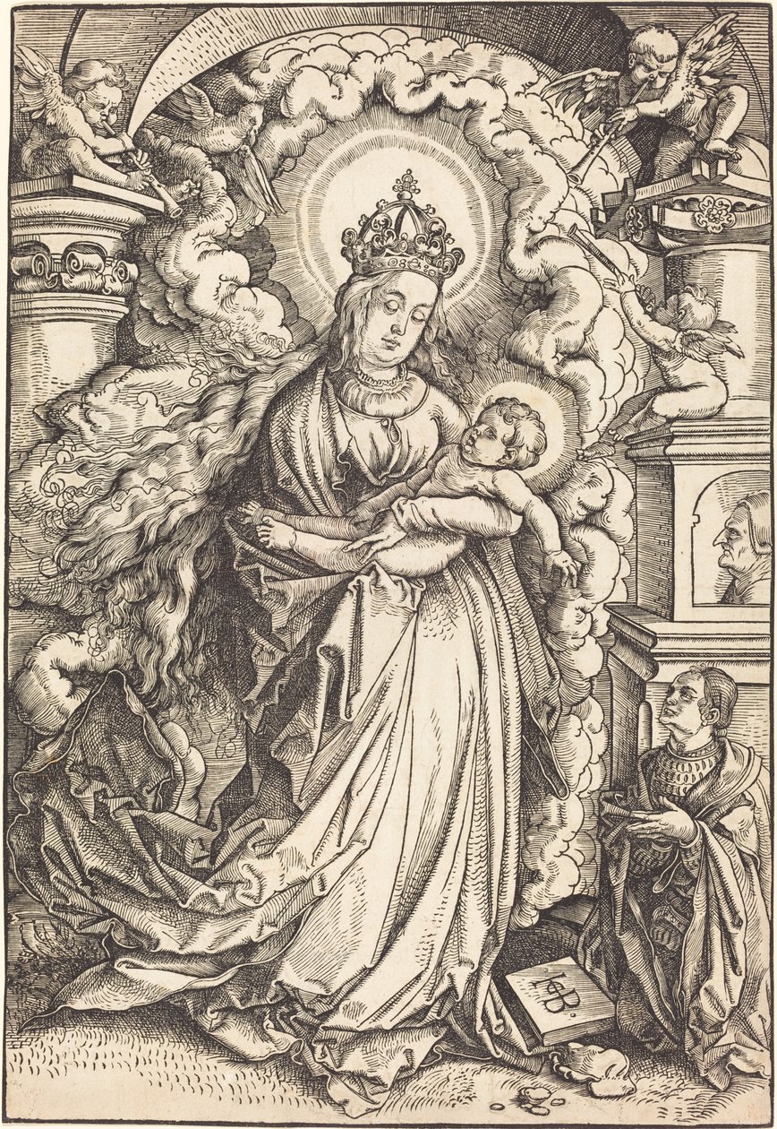 Madonna ja lapsi tekijältä Hans Baldung Grien
