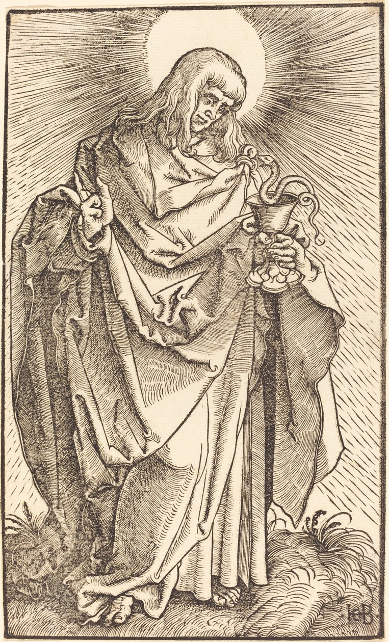 Pyhä Johannes tekijältä Hans Baldung Grien
