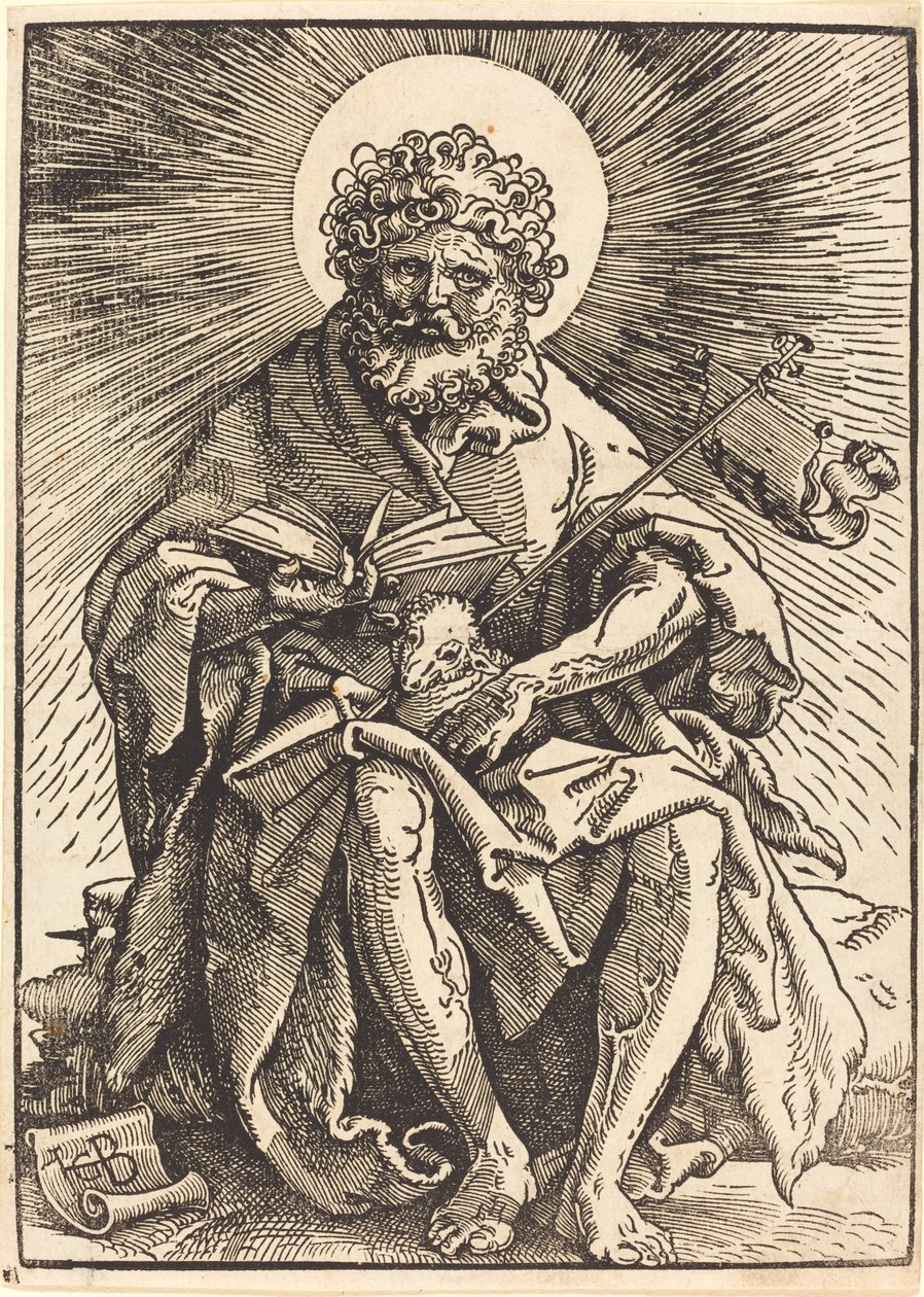 Pyhä Johannes Kastaja tekijältä Hans Baldung Grien