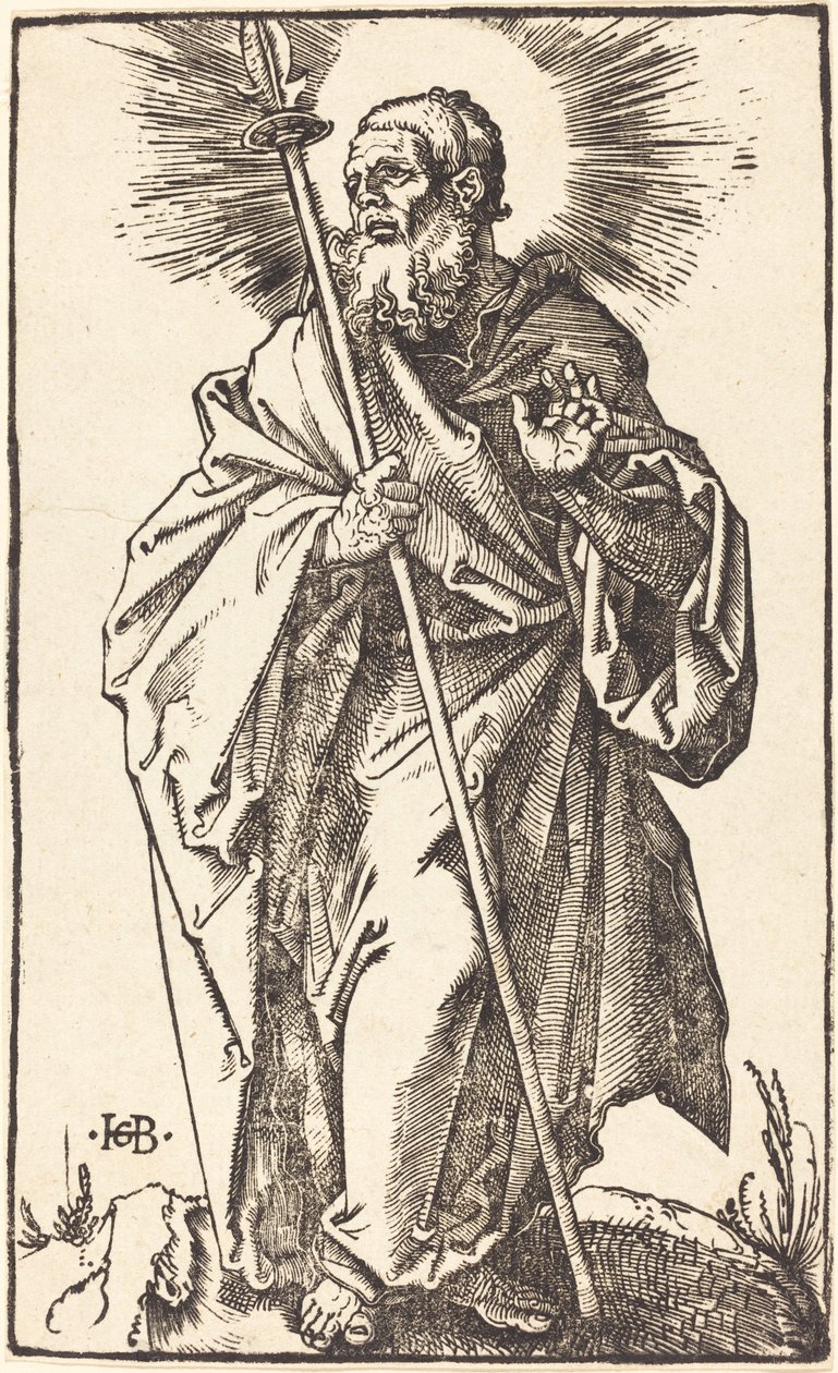 Pyhä Tuomas tekijältä Hans Baldung Grien
