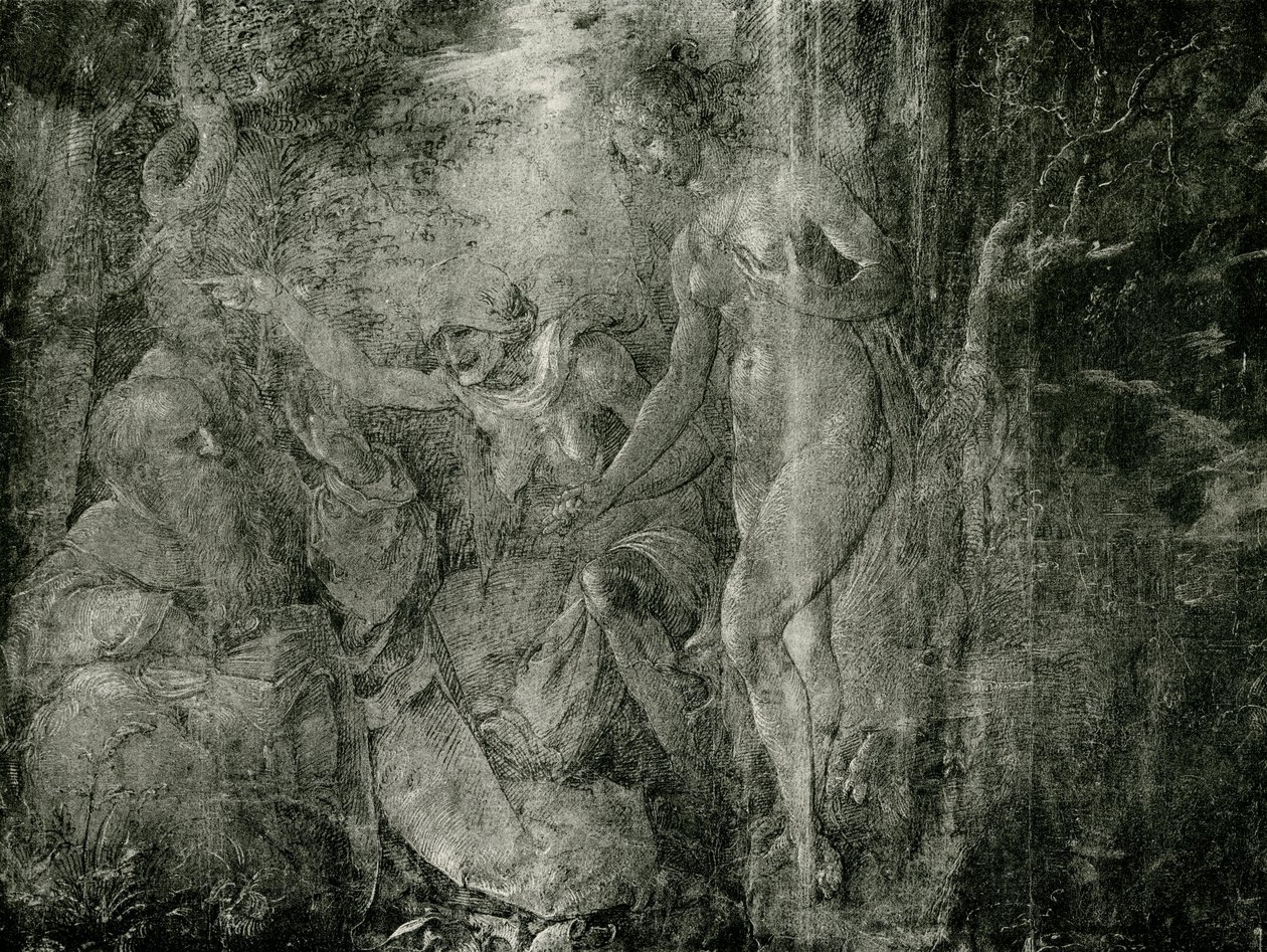 Pyhän Antoniuksen kiusaaminen tekijältä Hans Baldung Grien