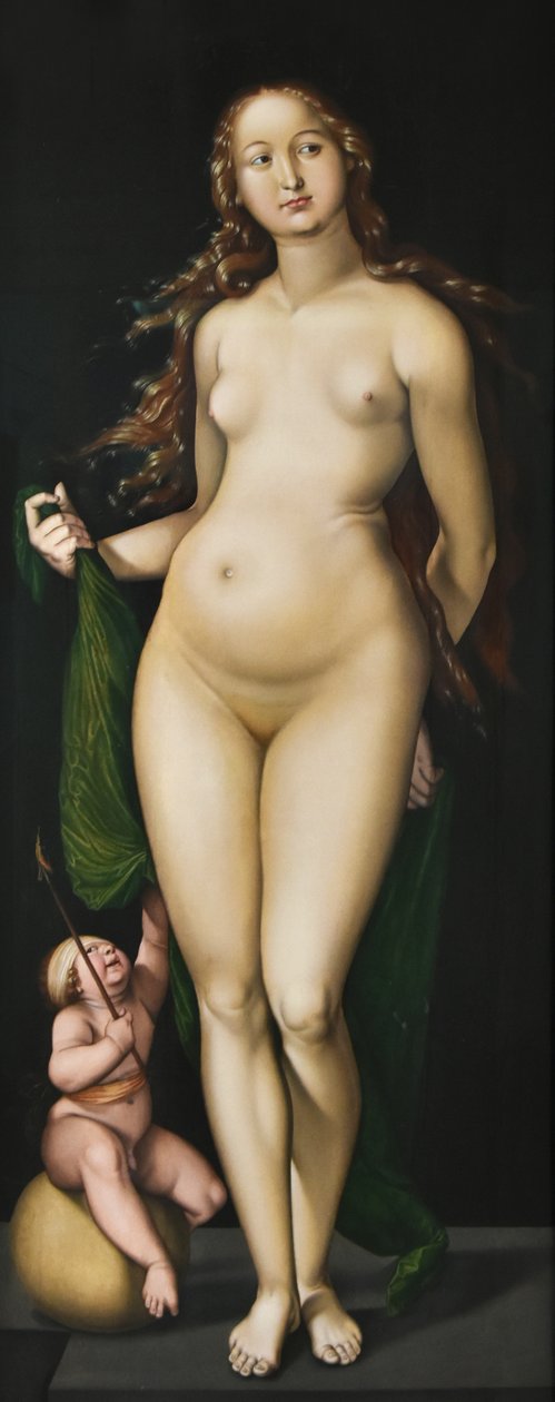 Venus ja Amor tekijältä Hans Baldung Grien