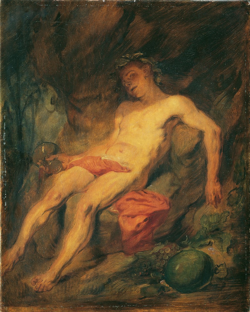 Trunkener Bacchus tekijältä Hans Canon