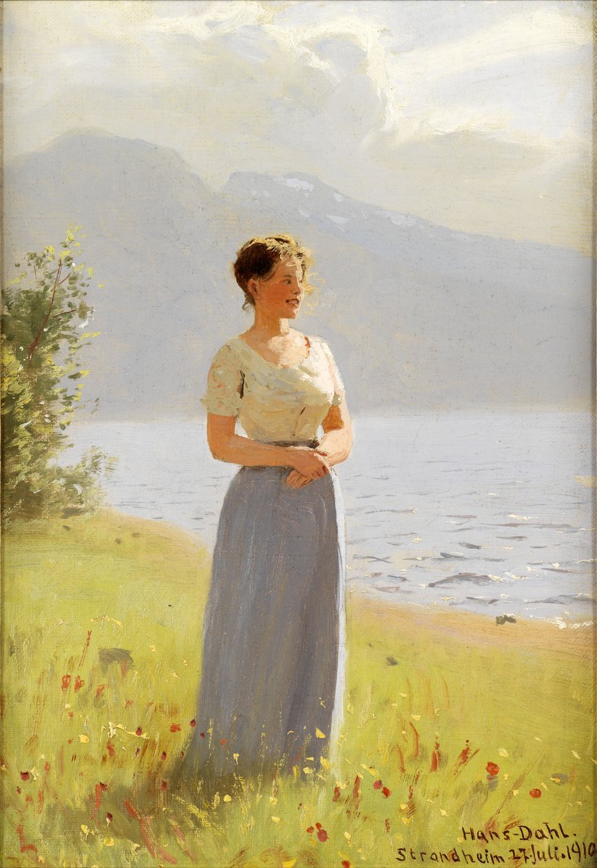 Strandheim, 1910 tekijältä Hans Dahl
