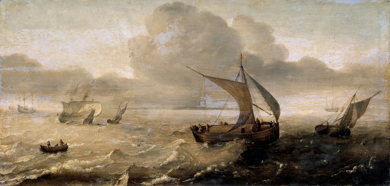 "Myrskyinen meri", 1600-luku tekijältä Hans Goderis