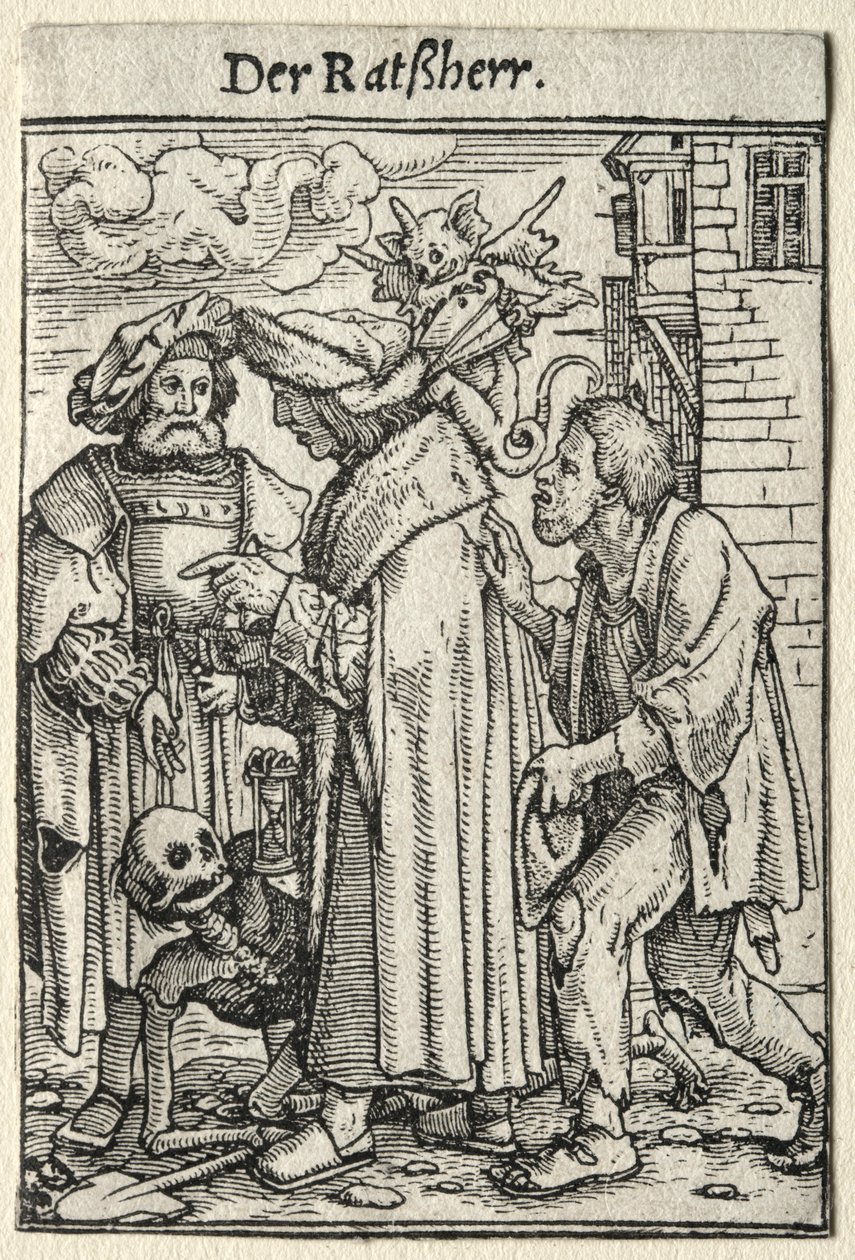 Kuoleman tanssi: Valtuutettu. tekijältä Hans Holbein