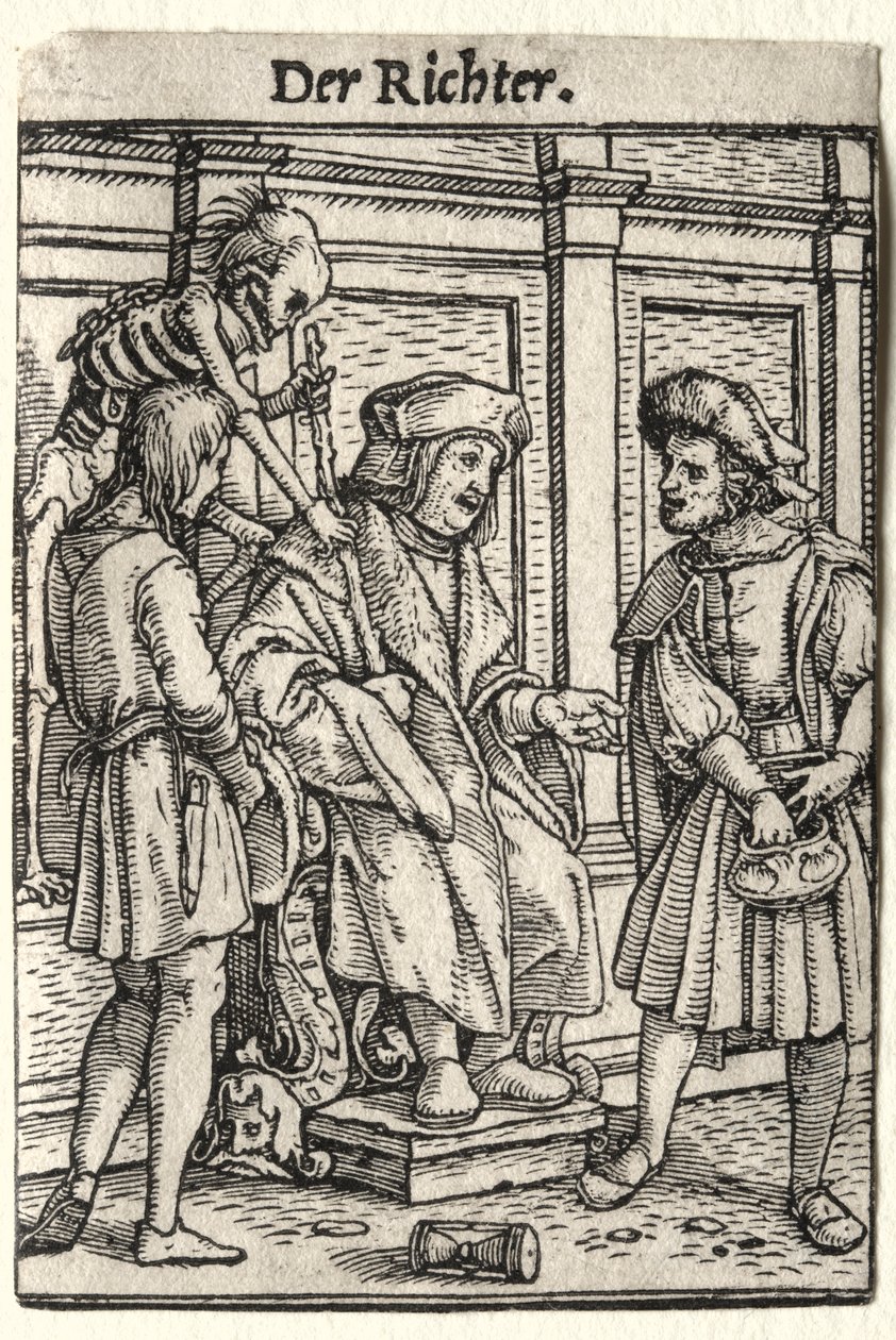 Kuoleman tanssi: Tuomari tekijältä Hans Holbein