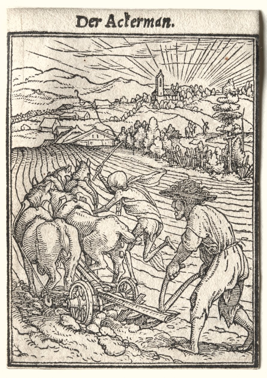Dance of Death: Plowman tekijältä Hans Holbein