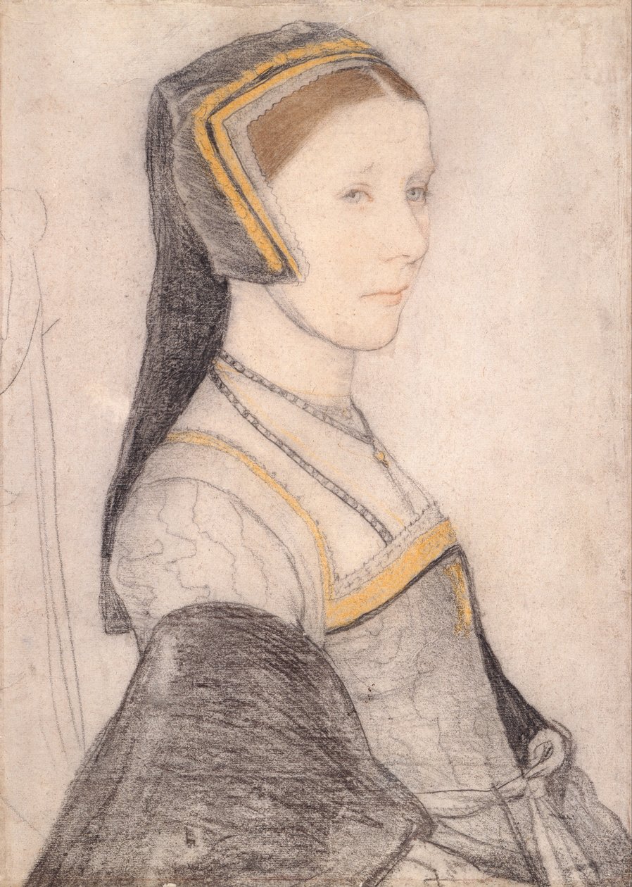 Anne Cresacre (noin 1511-77) tekijältä Hans Holbein the Younger