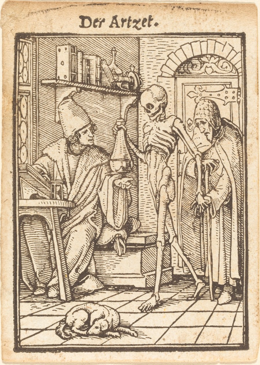 Lääkäri. tekijältä Hans Holbein der Jüngere