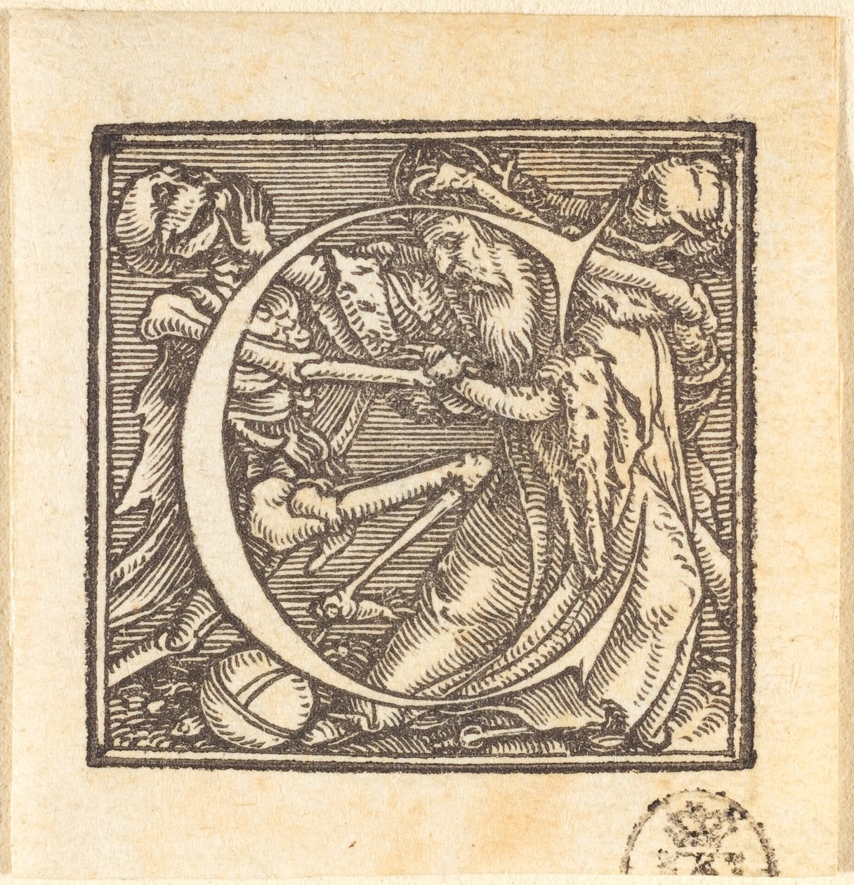 Kirjain C. tekijältä Hans Holbein der Jüngere
