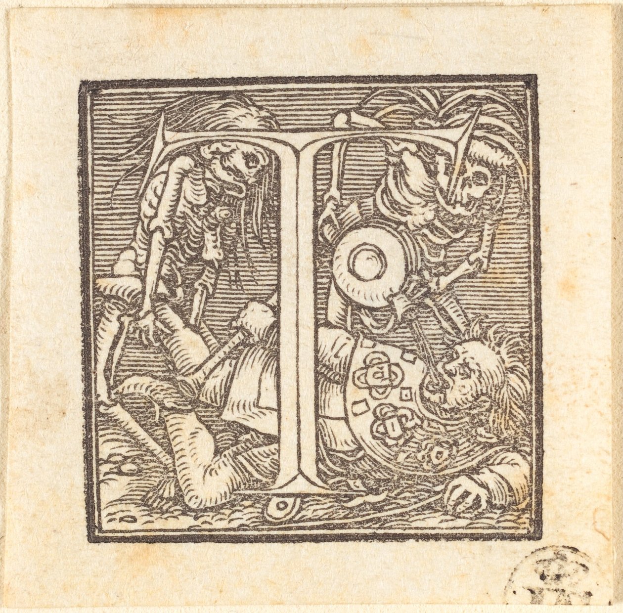 Kirjain T. tekijältä Hans Holbein der Jüngere