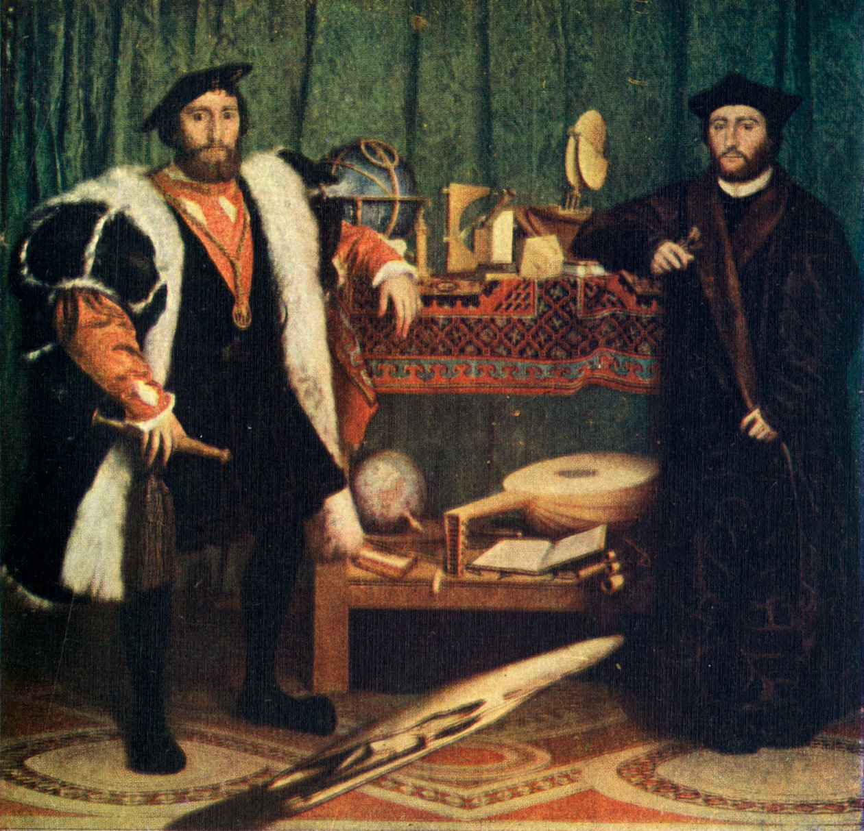 Suurlähettiläät, 1533, 1909 tekijältä Hans Holbein der Jüngere